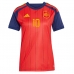 Billiga Spanien Dani Olmo #10 Hemmatröja Dam VM 2026 Kortärmad
